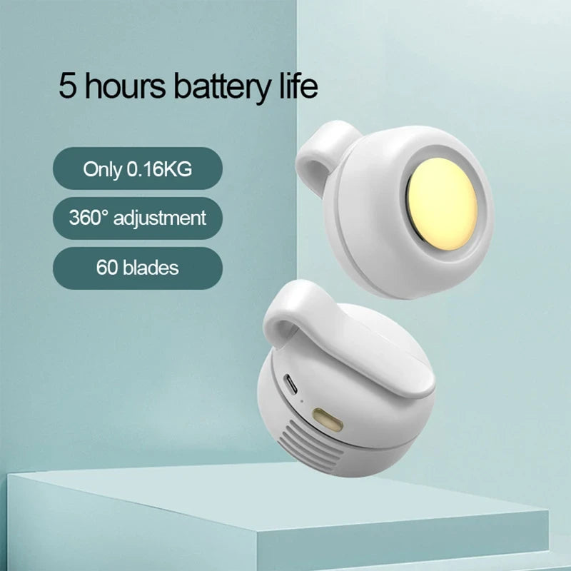 Portable Bladeless Clip Fan
