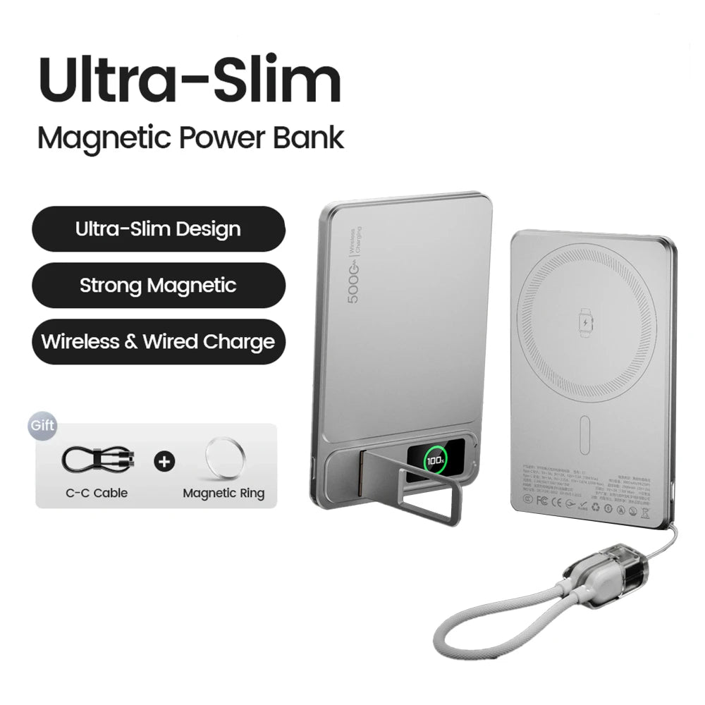 Magnetic Wireless Power Bank