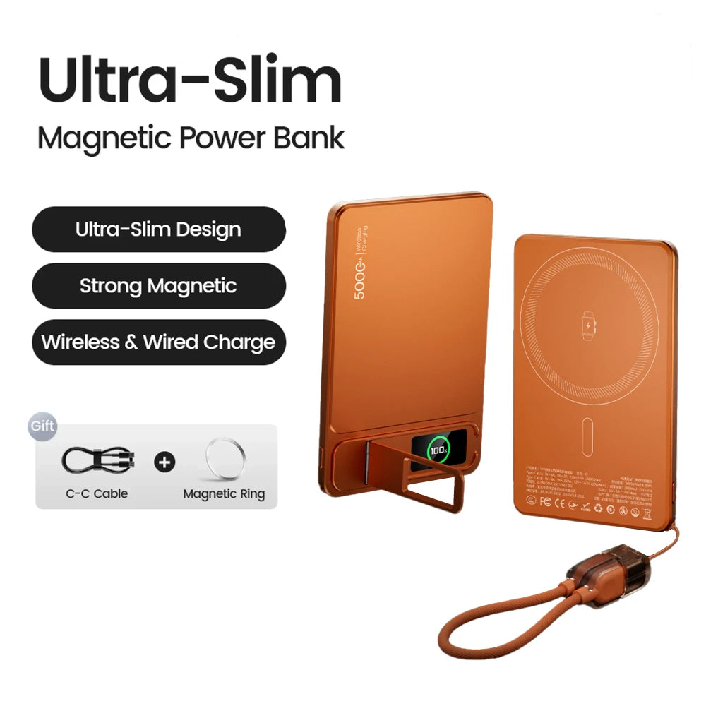 Magnetic Wireless Power Bank