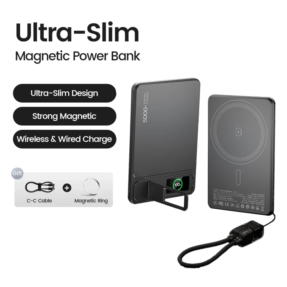 Magnetic Wireless Power Bank